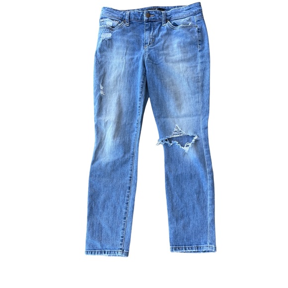 Joe’s Jeans Dana Style KXBDN45665 Ripped Distressed Crop Skinny Jeans Size 28 - Picture 5 of 14